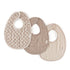 Itzy Ritzy Set of 3 Baby Bibs - Ultra-Soft Adjustable Infant &