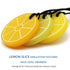 (3 Pack) Xtra Tough Lemon Sensory Chew Necklace - Chewing Necklace Teething Necklace Teether Necklace Chew Toys