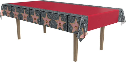 Red Carpet Star Tablecover - Beistle