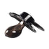 Set LittleForBig BigShield Adult Sized Pacifier Candy Gloss Pacifiers - Black & Crystal