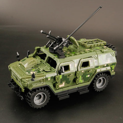 Armored Vehicle Building Block - Military Vehicle Toys for Ages 6-12, Army Brick Model Gifts for Boys