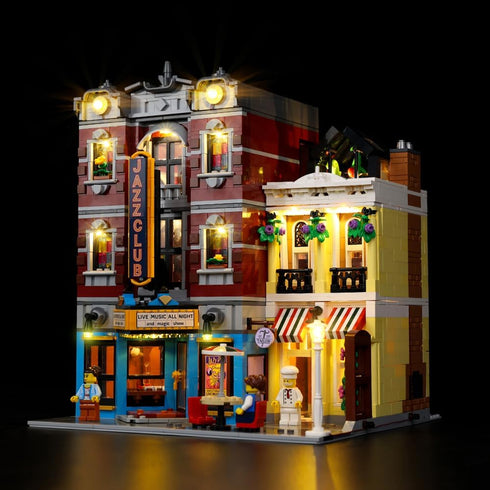 Kyglaring LED Lighting Kit for Lego Jazz Club 10312 Model Building Kit - Classic Version (No Lego Set Included)