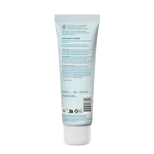 2-in-1 8 Oz ATTITUDE Baby Shampoo & Body Wash, EWG Verified, Dermatologically Tested, Vegan, Goodnight Scent, Fl