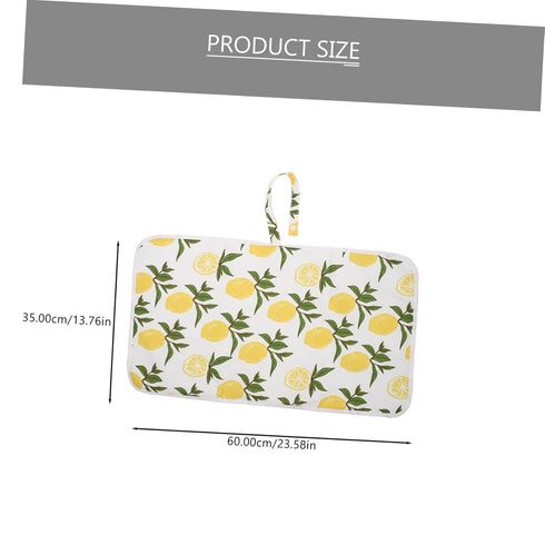 HONITANO Portable Diaper Changing Pad Washable Changing Cushion Reusable Boy Girl Travel Diaper Change Pad