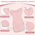 Roksuma 6-9 2-Way 2-Pack 100% 0.8Tog 20-27lbs) Baby Sleep Swaddles Arms up Swaddle Months, Baby Transitional Swaddle