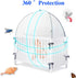 Baby & Beyond 52.25" 28.25") Baby Crib Tent Safety Net, Durable Strong Self-Locking Zippers, Protects from Climbing Out