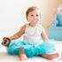 Draklary 4 Pack Pacifier Clips Baby Girls - Paci Clip Silicone Soothe Baby Binky Holder for Newborn Essentials Shower
