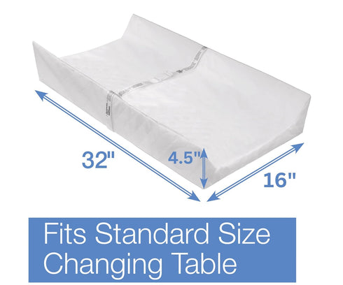 Beautyrest Foam Contoured Changing Pad with Waterproof Cover for Baby