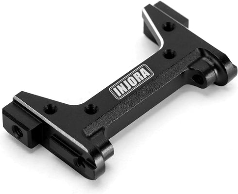 INJORA CNC Aluminum Front and Rear Bumper Mount for 1/18 RC Crawler TRX4M Defender and Bronco Upgrade
