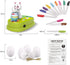 30 12 Engfa Easter Egg Decorating Kit with Pcs Eggs and Dying Markers Spinner, Easter Gifts for Kids Bunny Decorating