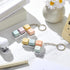 Taiyin Keyboard Toy Clicker Keyboard Fidget Keychain Decompression Toys Button Stress Relief Gifts for Adult to Relief