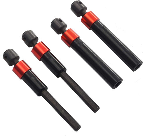 2PCS ShareGoo Rear Metal Drive Shaft CVD Center Axle Dogbone, 121-155mm Compatible with Traxxas TRX-4 324mm Wheelbase