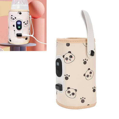 Kikumi Baby Bottle Warmer with LED Display, Precise Temperature Control, USB, Fast Milk Warmer for All Bottles, Breast