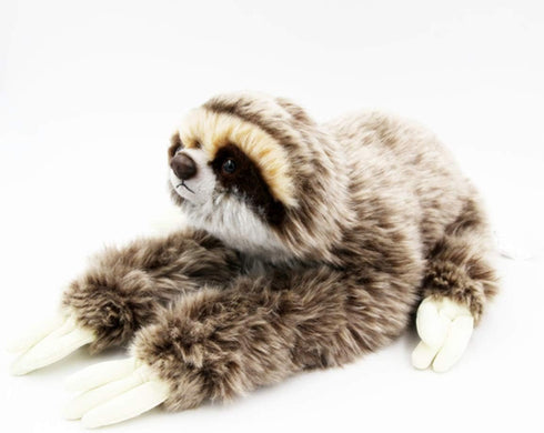 Cute Realistic Three Toed Sloth Plush Toy - 12.5 Inch Stuffed Animal