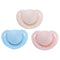 Littleforbig Smallshield Adult Sized 3 Paci Pack - Blue Pink Ivory