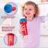 Hape Mighty Echo Microphone, Battery-Free Voice Amplifying Toy for Kids 1 Year & Up, Red, Model Number: E0337