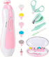Baby Nail Trimmer Electric - 12 in 1 Baby Nail Clippers Kit with Clipper, Scissor, Tweezers, Nail Files