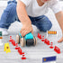 Set Playset 25pcs NUOBESTY Mini Traffic Signs Mini Traffic Cones Construction Toys Plastic Street Yellow Warning Stop