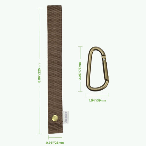 Backpacks, 2 Pack haakaa Baby Stroller Hooks for BagsUniversal Stroller Straps and Hooks, Non-Slip with One-Hand