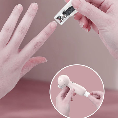 BTSEURY Trimmer, 120mah Baby Electric Nail Clipper, Electric Nail Efficient Safe Portable Rechargeable Battery Infant