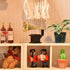 1:12 iLAND Miniature Dollhouse Accessories on Scale, Grandfather Wall Clock and Record Player, elf Accessories