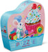 Crocodile Creek Jigsaw Puzzle, 12 Piece Beginner Puzzle for Kids Ages 2 Years & Up, Birthday Cupcake and Mouse