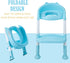 EGREE Potty Training Toilet Chair Seat with Step Stool Ladder for Kids and Toddler Boys Girls - Foldable Height
