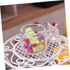 Artibetter 2 Pcs Miniature Jar 1:12 Doll Glass Jars with Lids, Miniature Glass Bottles for Doll House