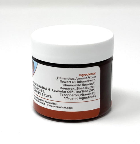 2 oz Punkin Butt Baby Bottom Balm | Natural Relief for Rashes, Cuts or Skin Irritation |