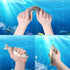BigOtters 4PCS Fake Fish, Realistic Artificial Sea Fish Playset Model Food Display for Kids Kitchen Decor