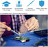 Soldering Practice Kit, Electronic DIY Toy Game Console for Kids, Fun Soldering Project for Students Halloween