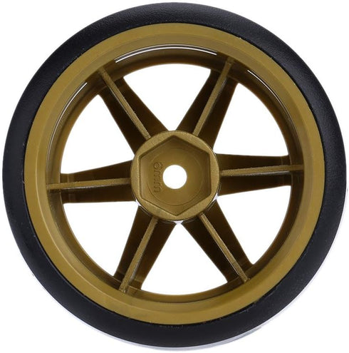 GoolRC 4PCS/Set Hard Tyre Replacement for 1/10 Drift Car, Compatible with Traxxas HSP Tamiya HPI Kyosho (Army Green)
