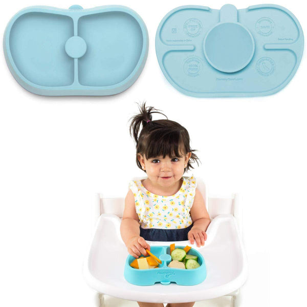 Nummy BOWL - Pure Silicone Bowl with Hidden Suction Cup for Babies and