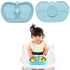 Nummy BOWL - Pure Silicone Bowl with Hidden Suction Cup for Babies and