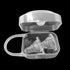 COPLKY Portable Baby Kid Feeding Bottle Pacifier Soother Nipple for Case Holder Storage Box Outdoor Travel for Carrier