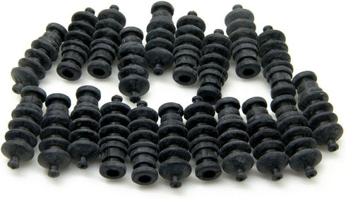 10Pcs 37mm QUE-T Waterproof Push Rod Rubber Seal Bellow for RC Boat
