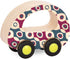 B. toys 6 Little Wooden Toy Cars Free Wheee-Lees Colorful Play Set for Kids, Toddlers, 1 Year +