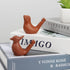 KVMORZE 2Pcs Bird Water Whistles, Funny Ceramic Water Whistles, Warbler BirdWhistles Noise Makers, Purple Clay Pottery