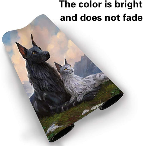Board Game TCG Playmat Table Mats - 60X35 cm Mousepad for MTG RPG CCG Trading Card Game