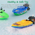 Miracland Wind-Up Speed Boat Toy for Kids - Fun Bath & Pool Activity