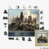 Harry Potter Puzzle for Adults, Quality Wood A3 Hogwarts Castle with 158 Pieces, Unique Jigsaw Family Game