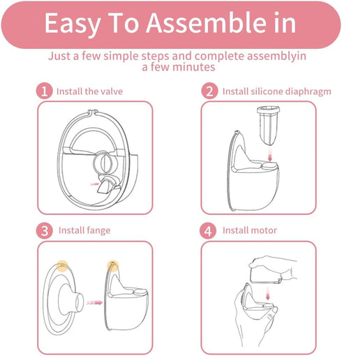 Momlacto 12Pcs S32 S32 Duckbill& Silicone Diaphragm Compatible with NCVI NICEGREEN Nuliie Zooawa Breast Pump