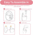 Momlacto 12Pcs S32 S32 Duckbill& Silicone Diaphragm Compatible with NCVI NICEGREEN Nuliie Zooawa Breast Pump