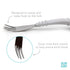 Bumkins Toddler Utensils, Kids Size Fork and Spoon Set, Silicone and Stainless-Steel Training Silverware, Angled Forks/Sporks for Self-Feeding, Children Hold Learning to Eat, 18 Mos Up, Sand Beige by Bumkins