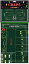Amscan Craps Party Table Cover, 37" x 6', 1 Piece, Green