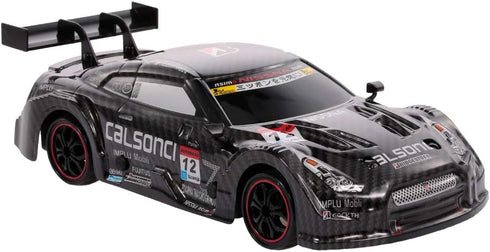 GoolRC Racing Drift RC Car, 1/18 Scale 4WD Remote Control Car, High Speed 28km/h for Adults and Kids (Black)