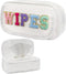 Portable Reusable Wipe Dispenser, Chenille Letter Wipes Container Newborn Baby Essentials Must