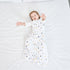 Sleep Sack 3-Pack, 100% Organic Cotton Wearable Blanket, 0.5 TOG Toddler Sleeping Bag, 2-Way Zipper