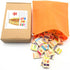 New Chinese English Language Learning Wooden Blocks, Domino Children's Educational Product, 100pcs