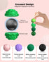 8Pcs 14+) XYOFUN Silicone Magnetic Fidget Toys, Silicone Sensory Ball, Textured Sensory Stress Relief Balls, Desk Toy